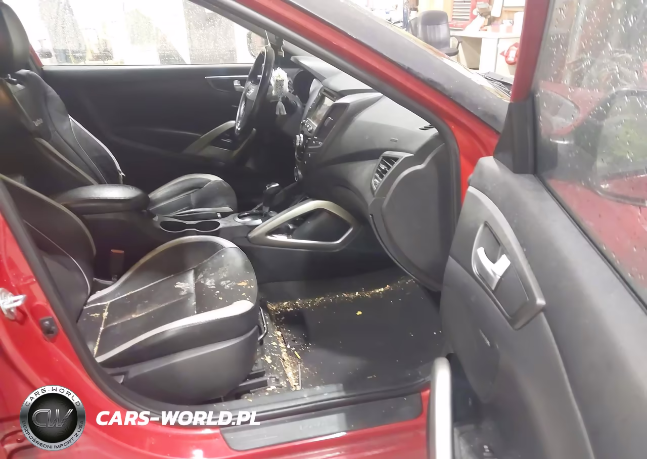 2014 Hyundai Veloster Turbo W-Black VIN:KMHTC6AE9EU206883 - 5