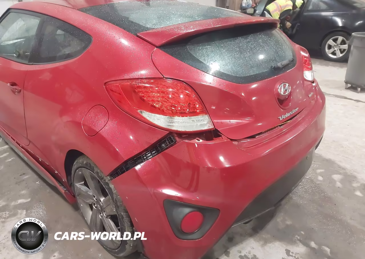 2014 Hyundai Veloster Turbo W-Black VIN:KMHTC6AE9EU206883 - 6