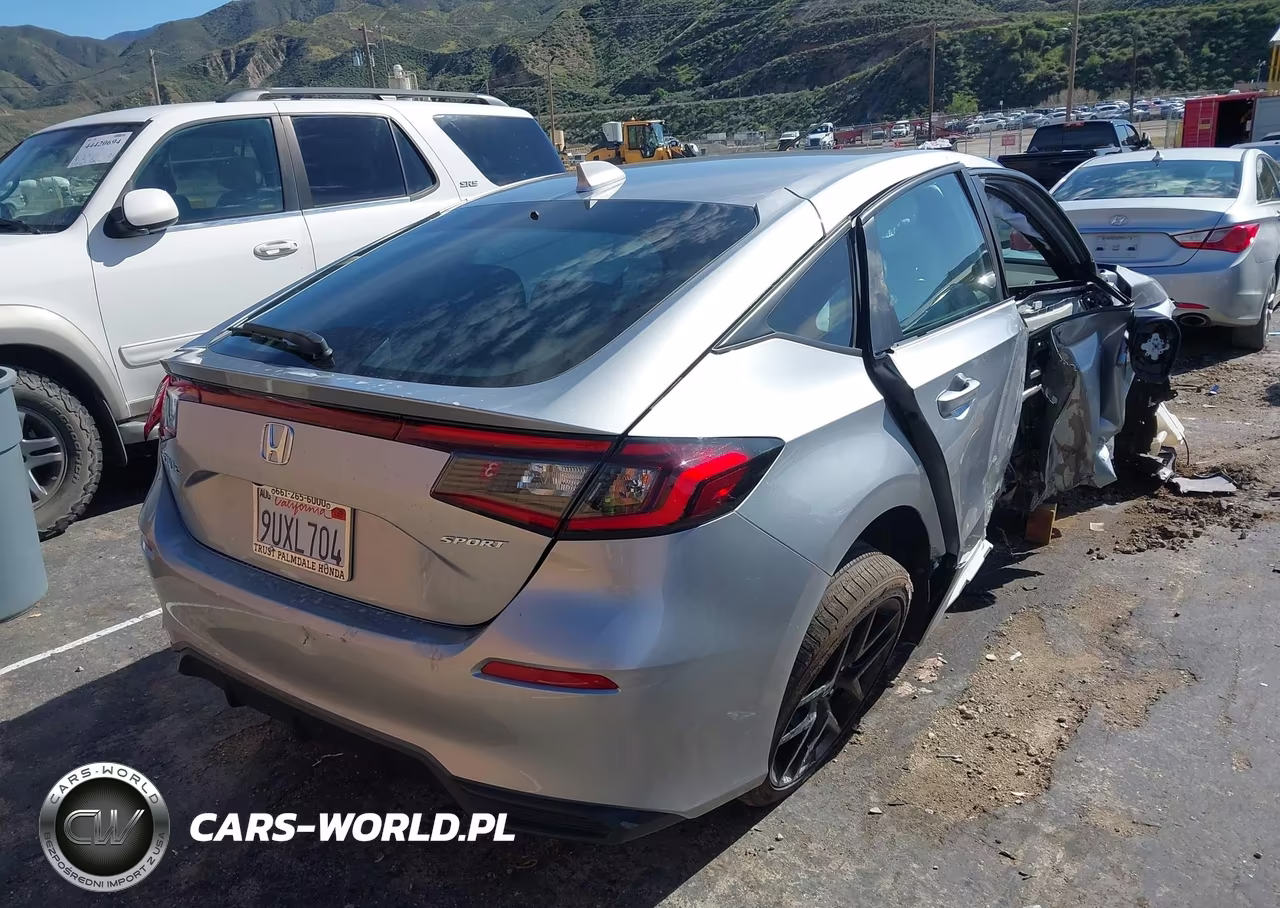 2025 Honda Civic Sedan Sport VIN:19XFL2H81SE021814 - 4