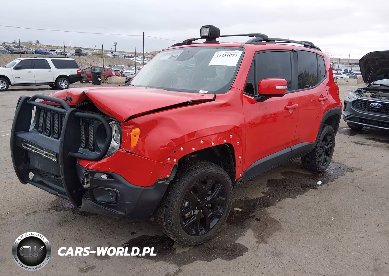 2017 Jeep Renegade Altitude 4X4 VIN:ZACCJBBB4HPG58818 - 2
