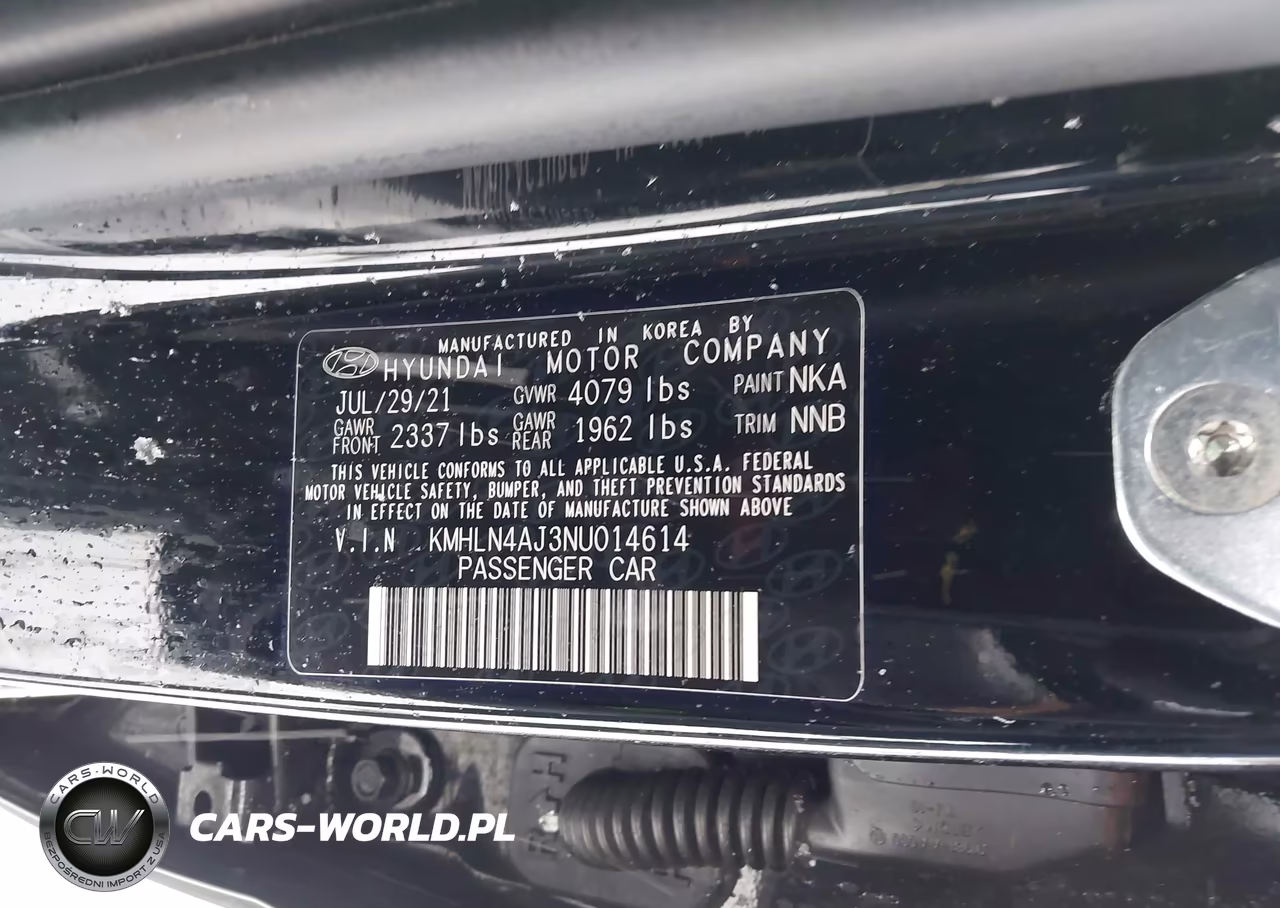 2022 Hyundai Elantra Hybrid Limited VIN:KMHLN4AJ3NU014614 - 9
