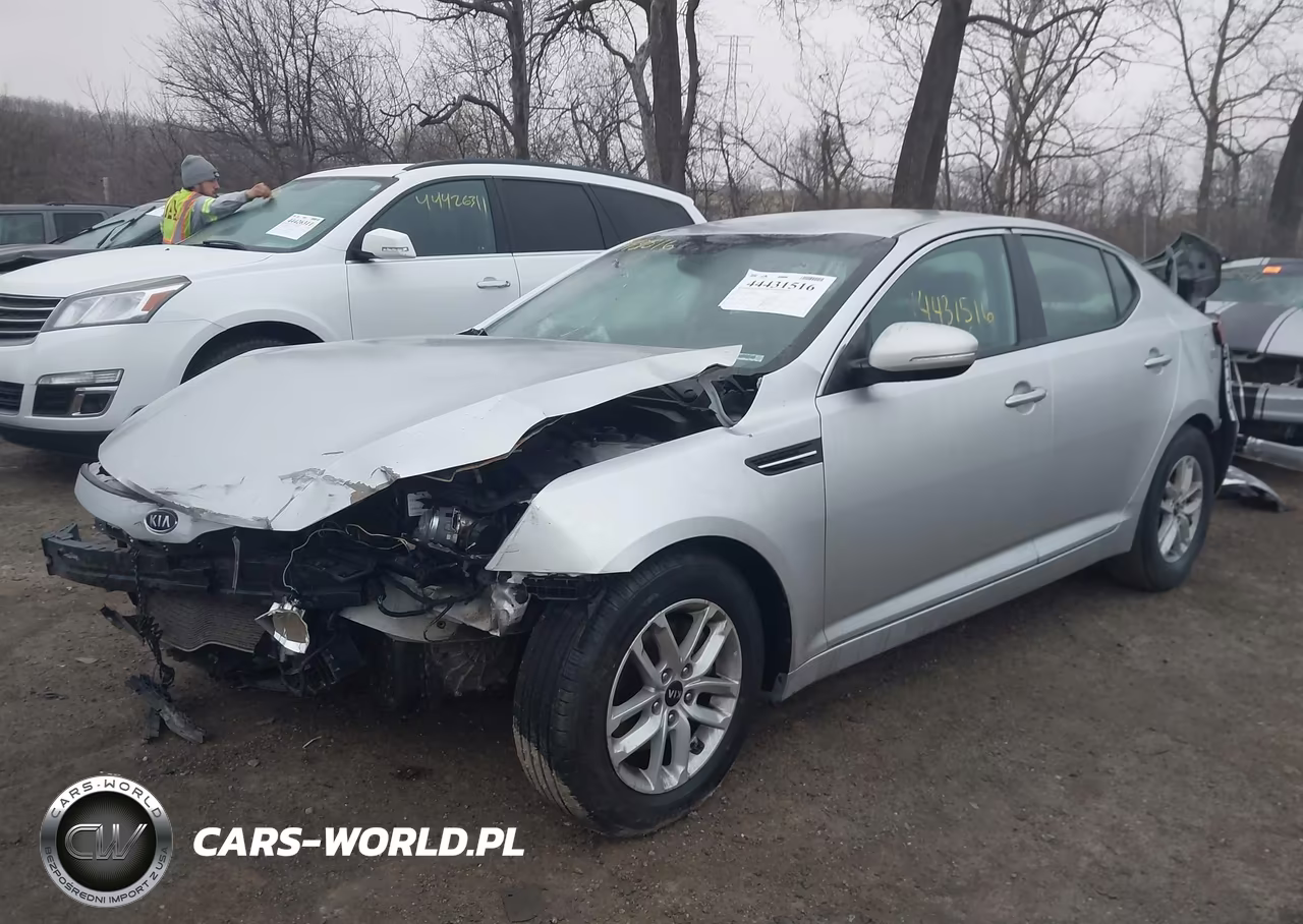 2011 Kia Optima Lx VIN:KNAGM4A76B5052029 - 2