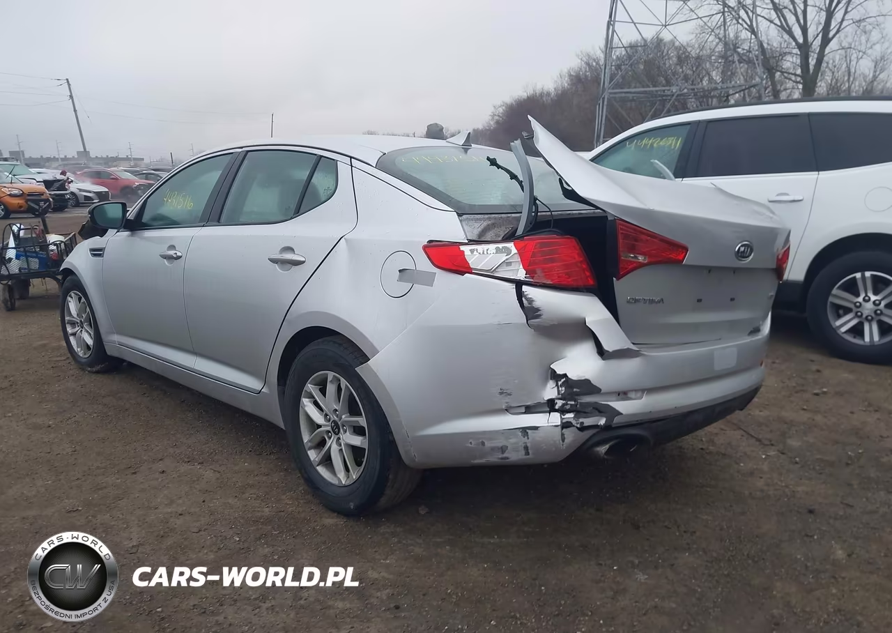 2011 Kia Optima Lx VIN:KNAGM4A76B5052029 - 3