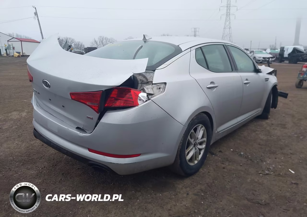 2011 Kia Optima Lx VIN:KNAGM4A76B5052029 - 4