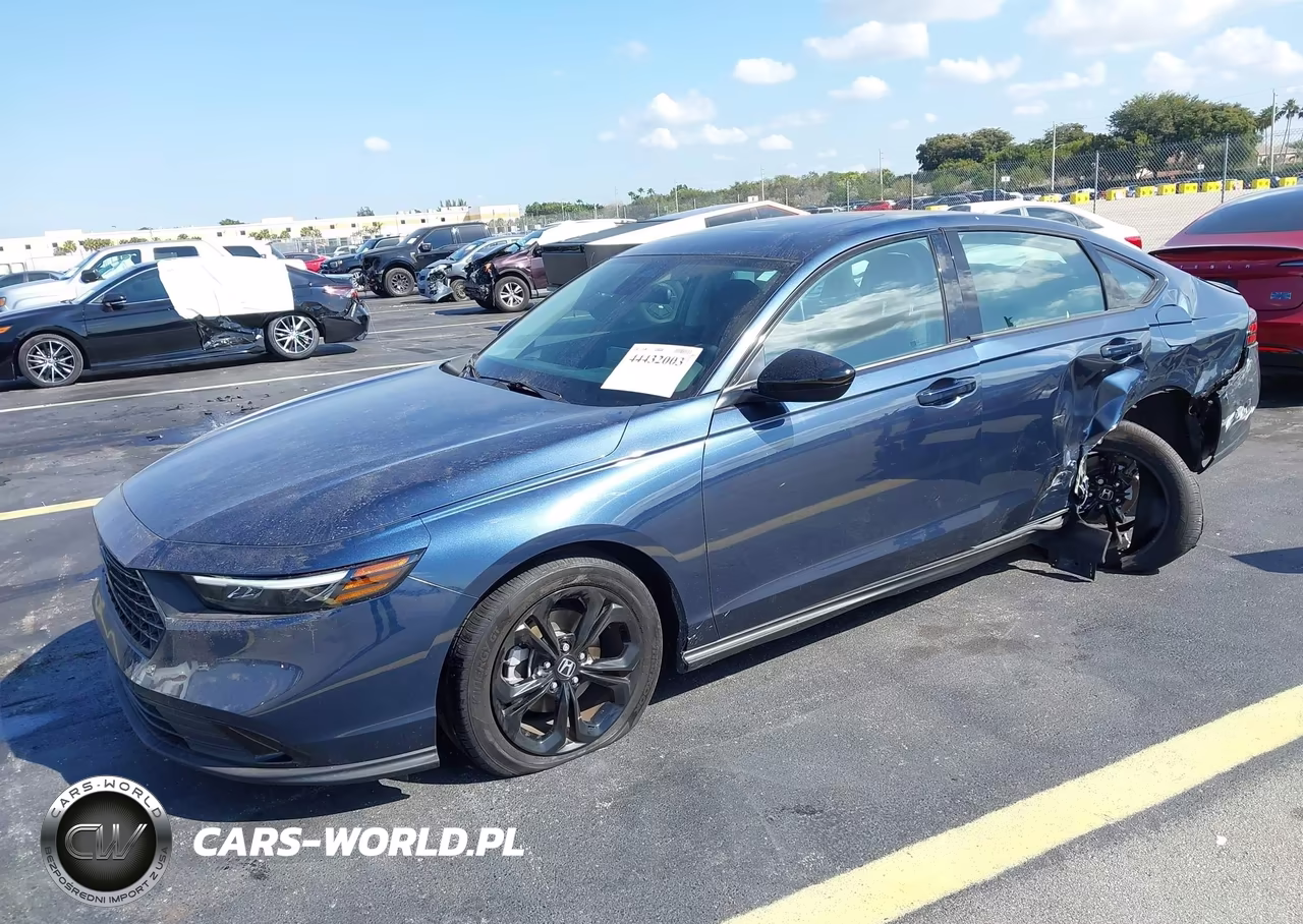 2025 Honda Accord Se VIN:1HGCY1F40SA014999 - 2