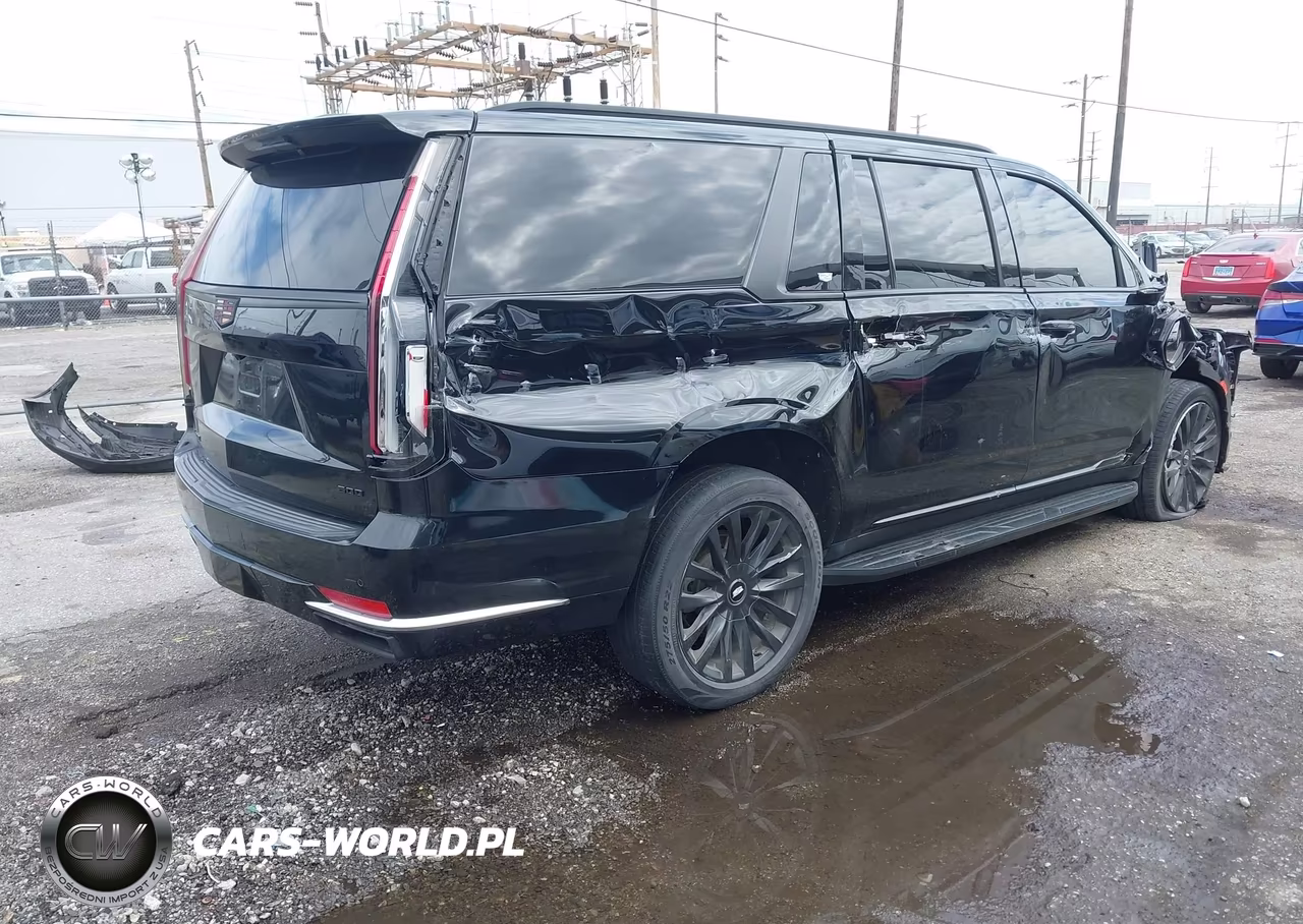 2021 Cadillac Escalade Esv 2Wd Luxury VIN:1GYS3JKL6MR197376 - 4