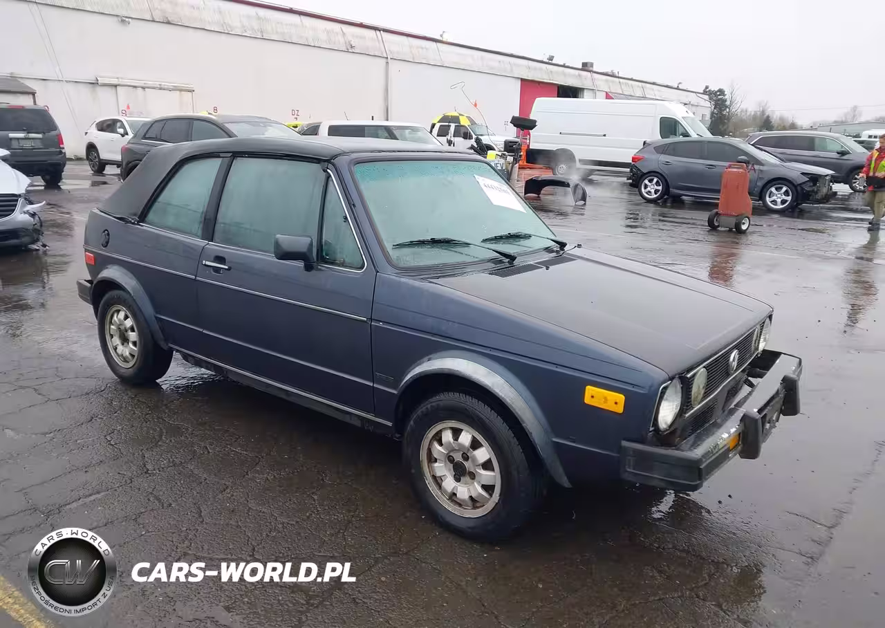 1985 Volkswagen Golf Cabriolet Dlx