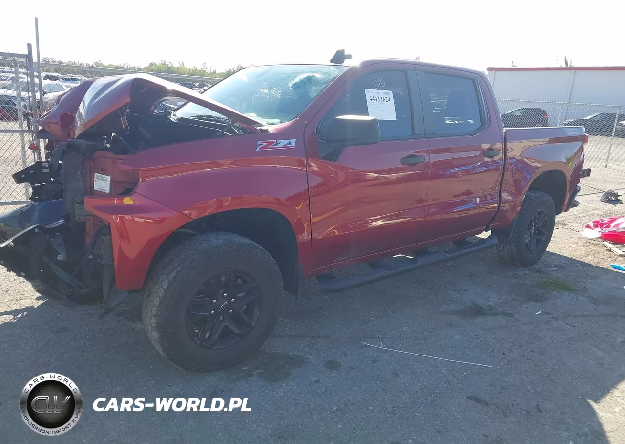 2020 Chevrolet Silverado 1500 4Wd Short Bed Custom Trail Boss VIN:3GCPYCEF4LG181223 - 2