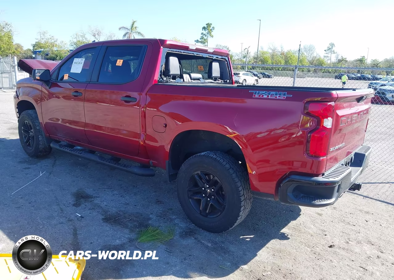 2020 Chevrolet Silverado 1500 4Wd Short Bed Custom Trail Boss VIN:3GCPYCEF4LG181223 - 3