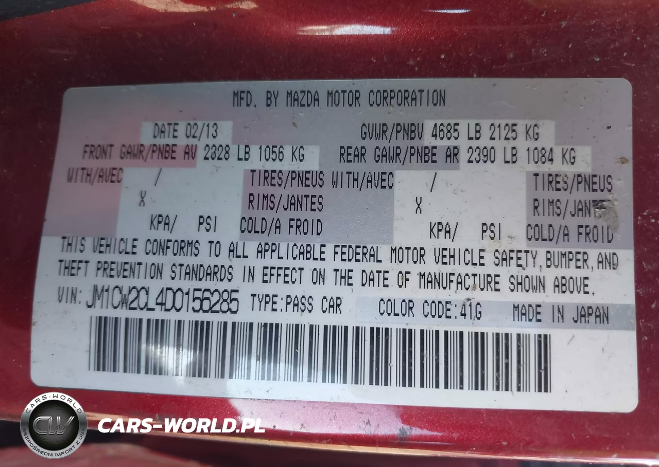 2013 Mazda Mazda5 Touring VIN:JM1CW2CL4D0156285 - 9