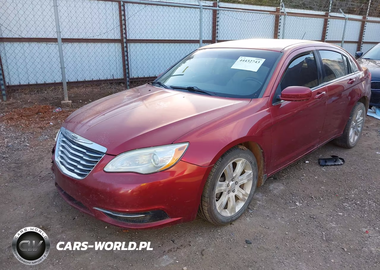 2012 Chrysler 200 Touring VIN:1C3CCBBB2CN143123 - 2