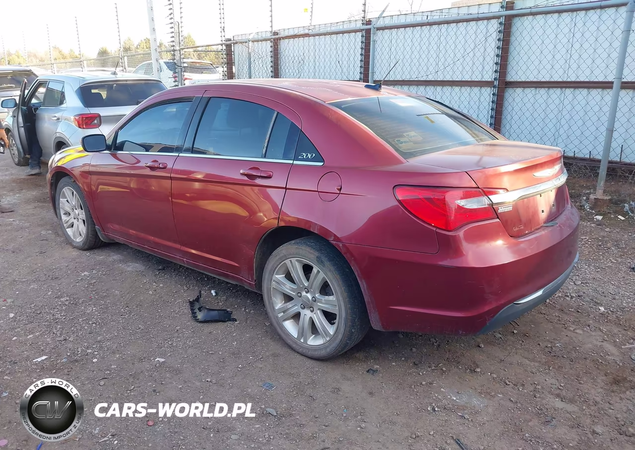 2012 Chrysler 200 Touring VIN:1C3CCBBB2CN143123 - 3