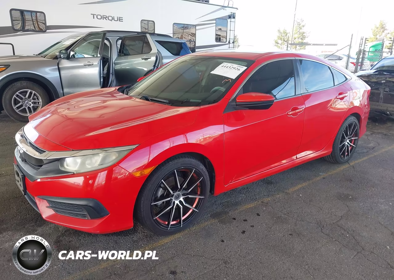 2016 Honda Civic Lx VIN:2HGFC2F57GH525709 - 2