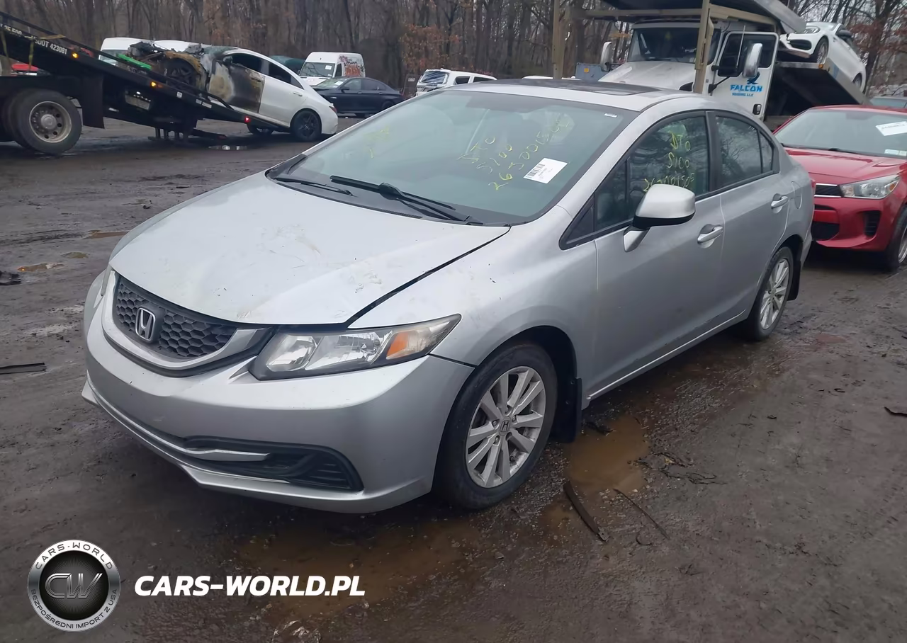 2013 Honda Civic Ex VIN:19XFB2F84DE287823 - 2