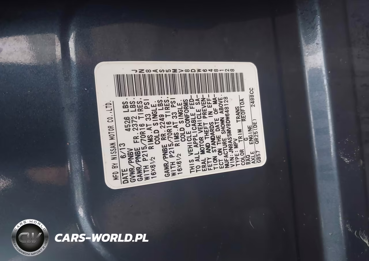 2013 Nissan Rogue S VIN:JN8AS5MV8DW648128 - 9