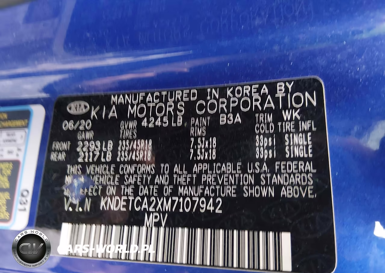 2021 Kia Seltos Sx Turbo VIN:KNDETCA2XM7107942 - 9