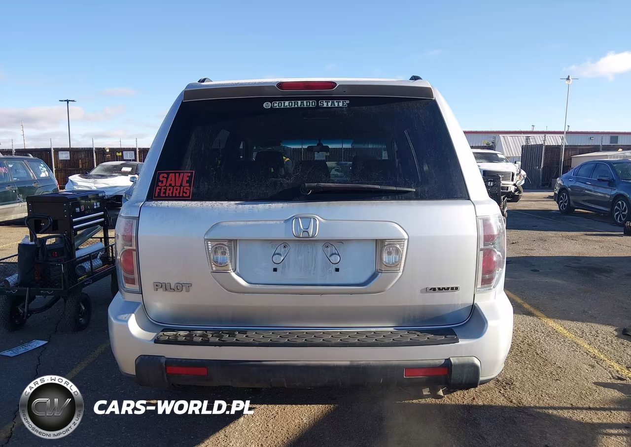 2007 Honda Pilot Ex VIN:5FNYF18447B020603 - 17