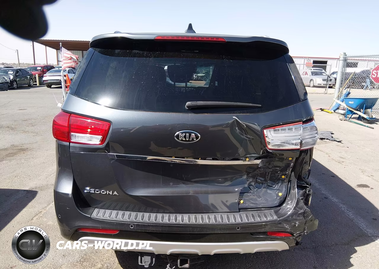 2017 Kia Sedona Sx Luxury VIN:KNDME5C15H6273061 - 16
