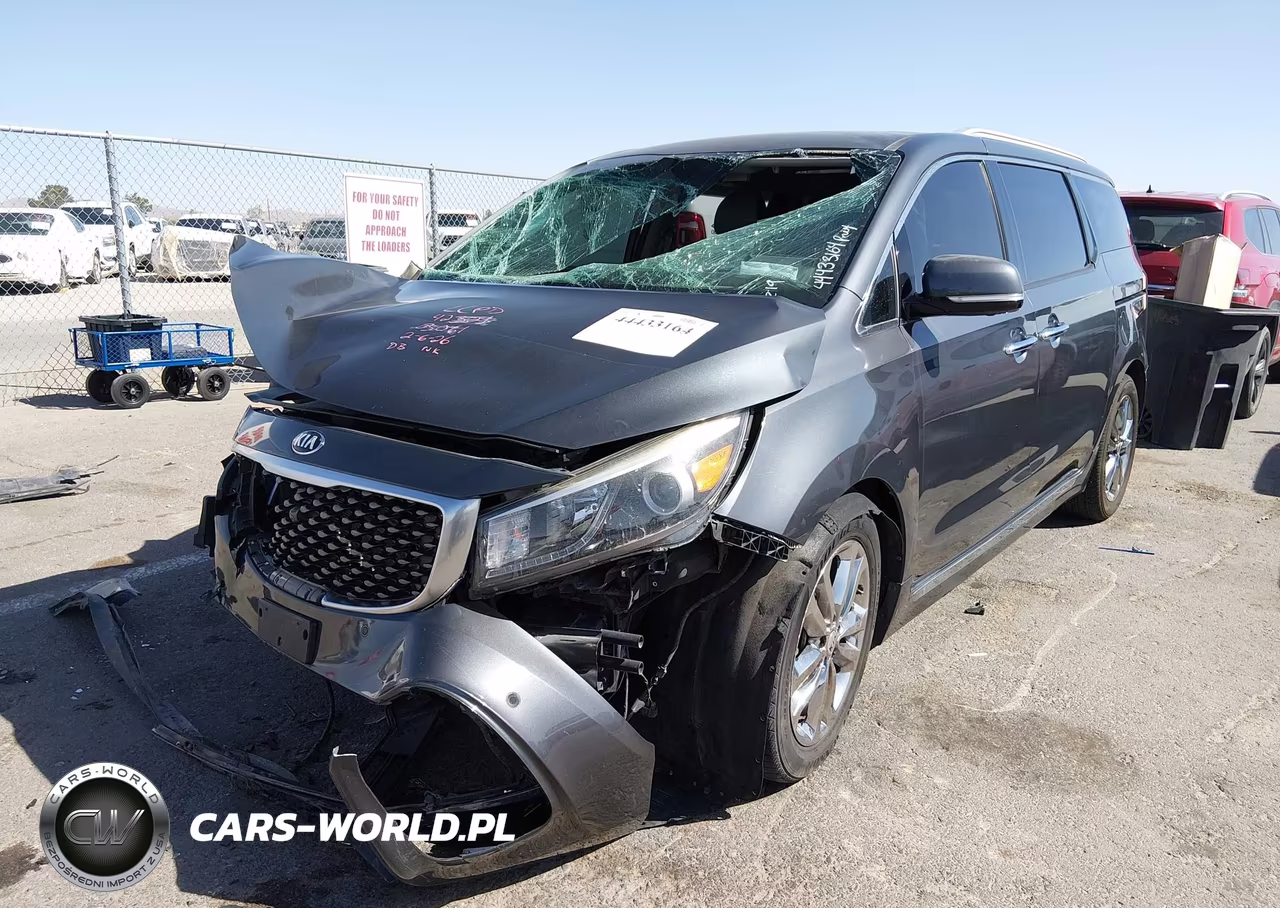 2017 Kia Sedona Sx Luxury VIN:KNDME5C15H6273061 - 2