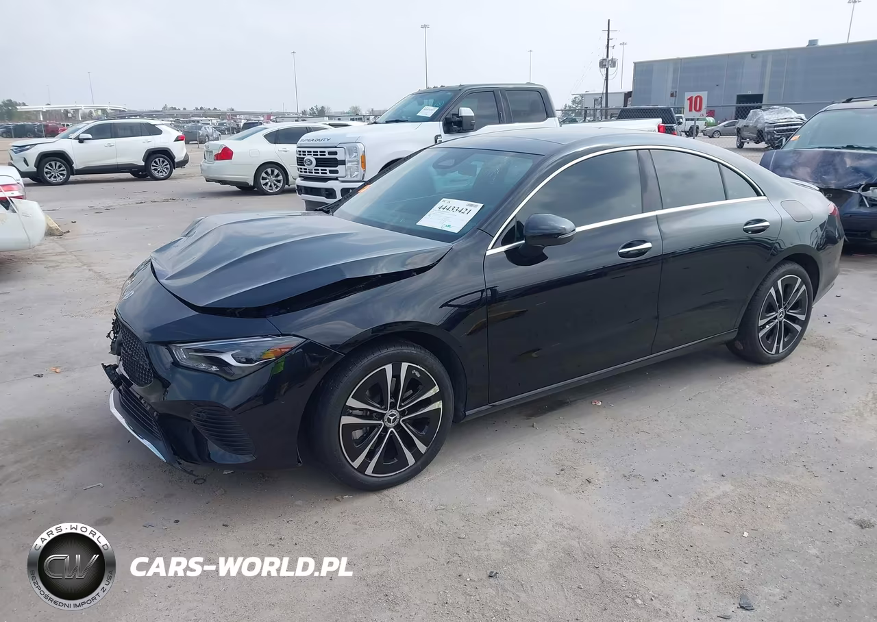 2025 Mercedes-Benz Cla 250 Coupe VIN:W1K5J4GB6SN481899 - 2