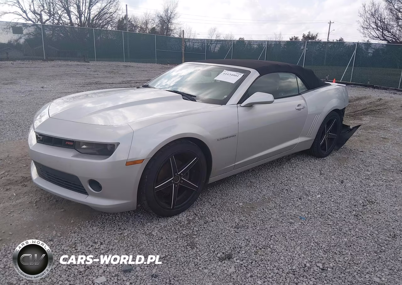 2015 Chevrolet Camaro 1Lt VIN:2G1FD3D32F9285148 - 2