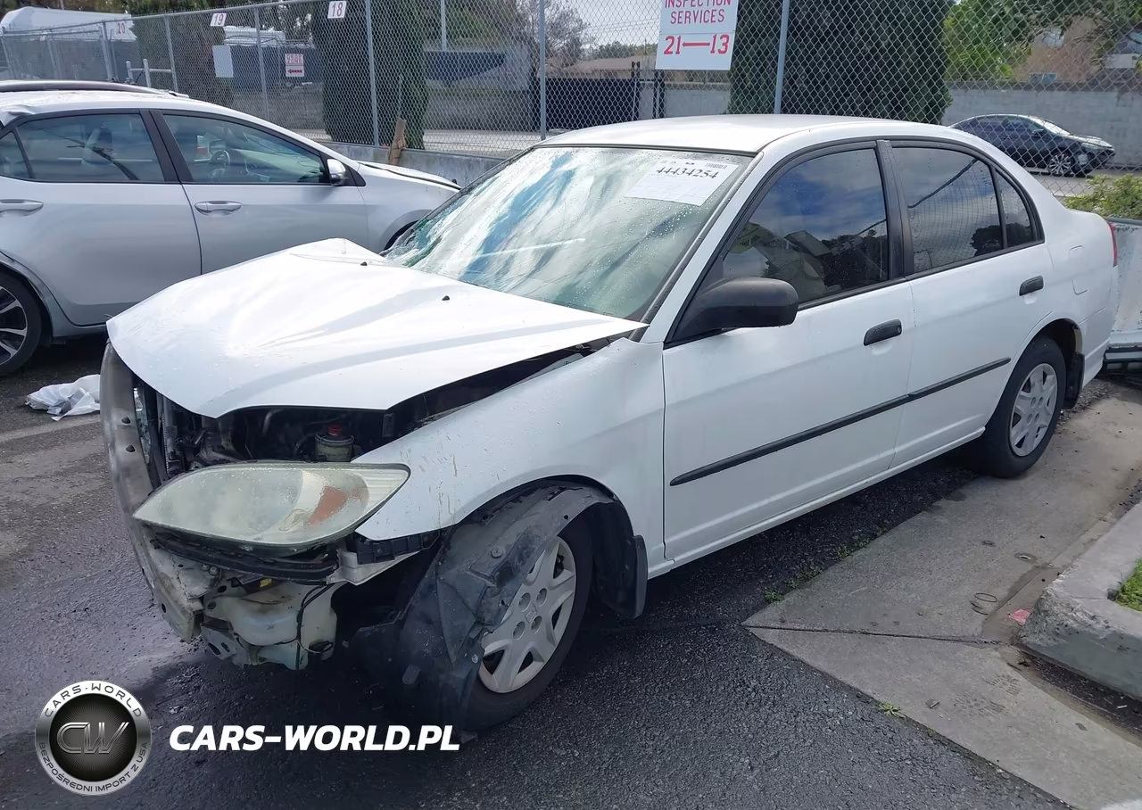 2005 Honda Civic Vp VIN:2HGES163X5H559700 - 2