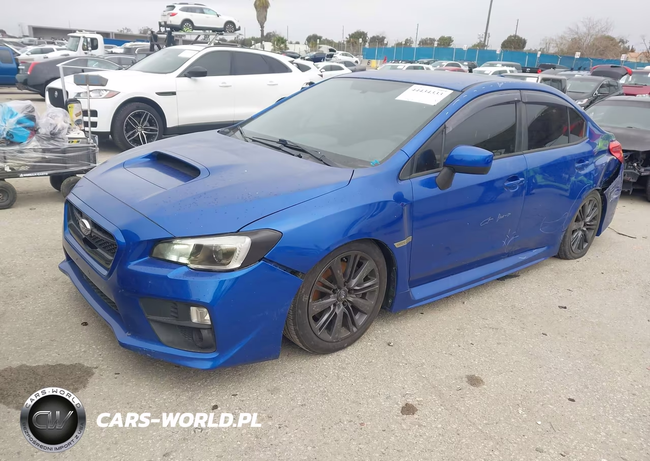 2015 Subaru Wrx VIN:JF1VA1A61F9835515 - 2