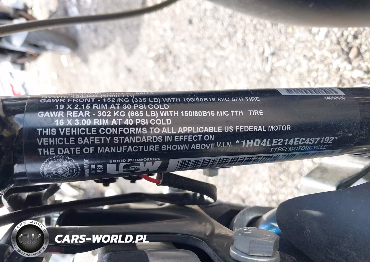 2014 Harley-Davidson Xl883 Iron 883 VIN:1HD4LE214EC437192 - 10