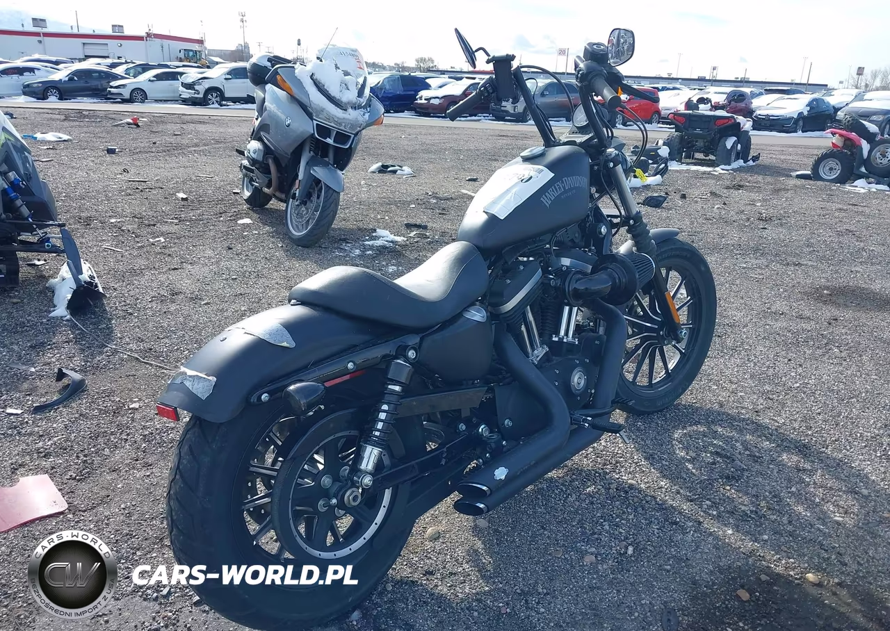 2014 Harley-Davidson Xl883 Iron 883 VIN:1HD4LE214EC437192 - 4