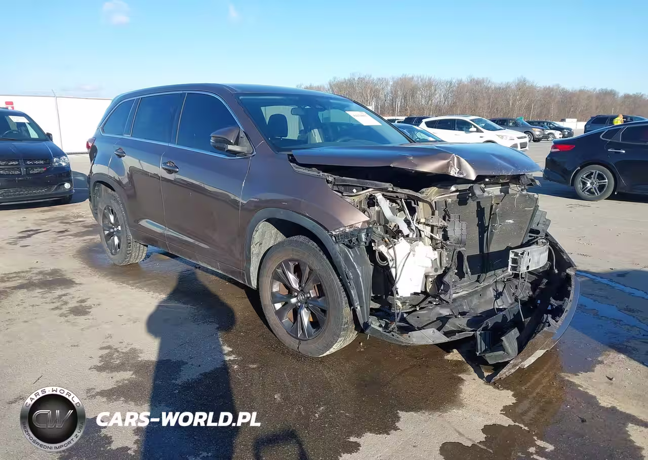 2017 Toyota Highlander Le