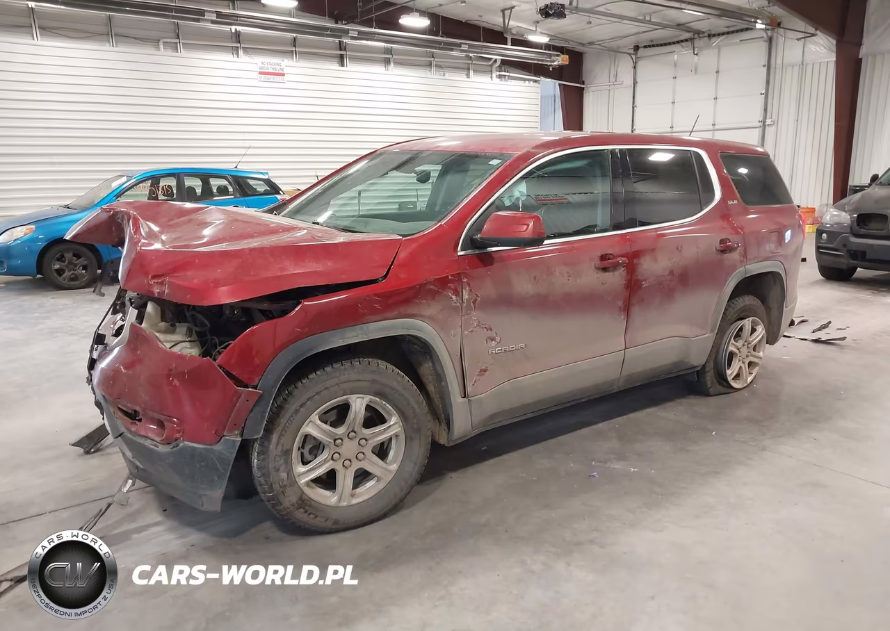 2019 GMC Acadia Sle-1 VIN:1GKKNRLA2KZ164954 - 2