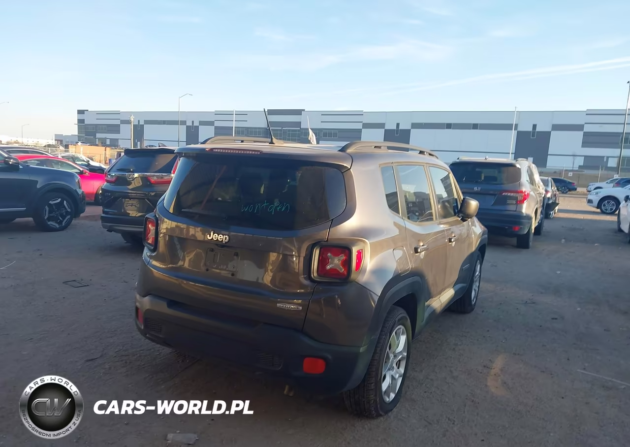 2017 Jeep Renegade Latitude Fwd VIN:ZACCJABB6HPF46371 - 4