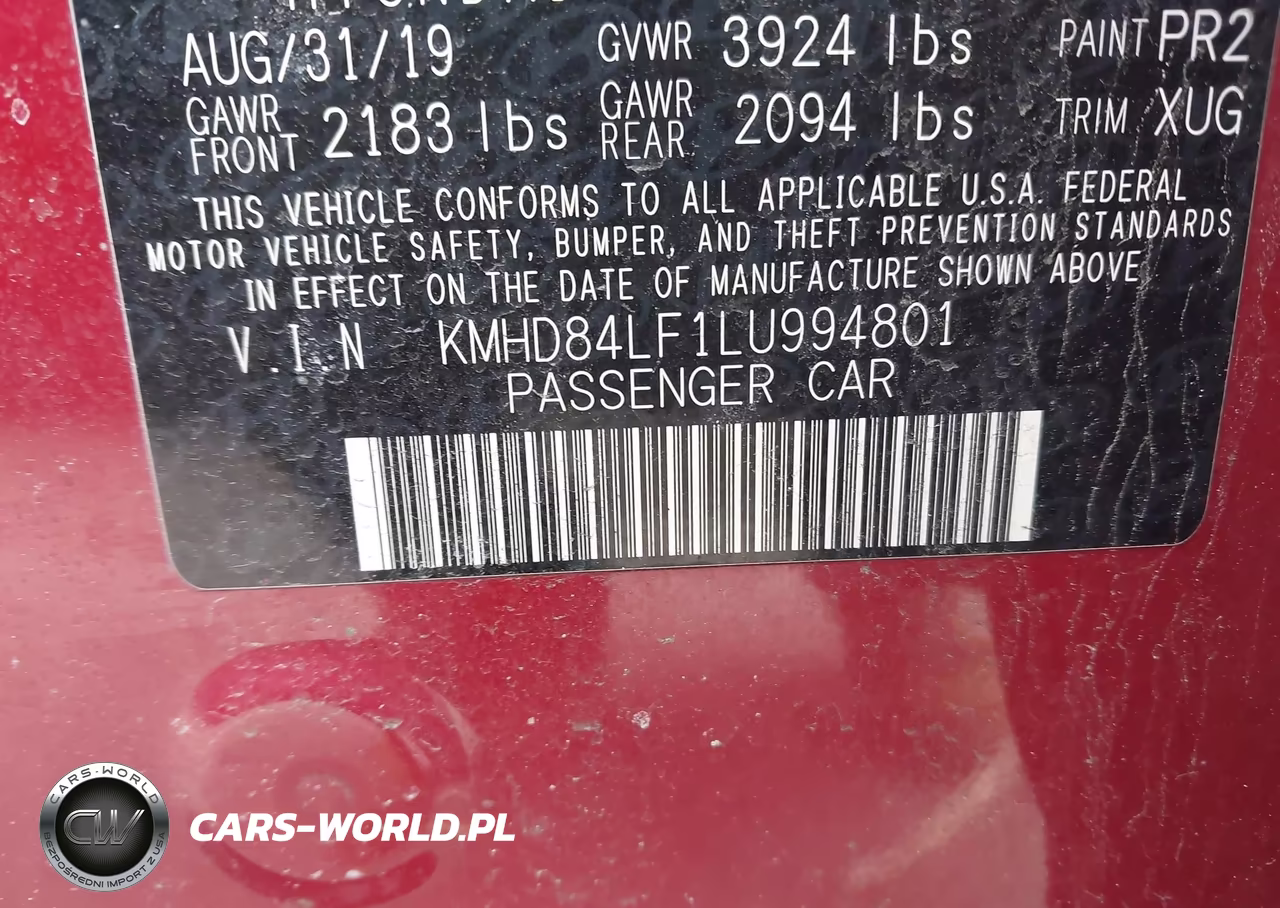 2020 Hyundai Elantra Value Edition VIN:KMHD84LF1LU994801 - 9