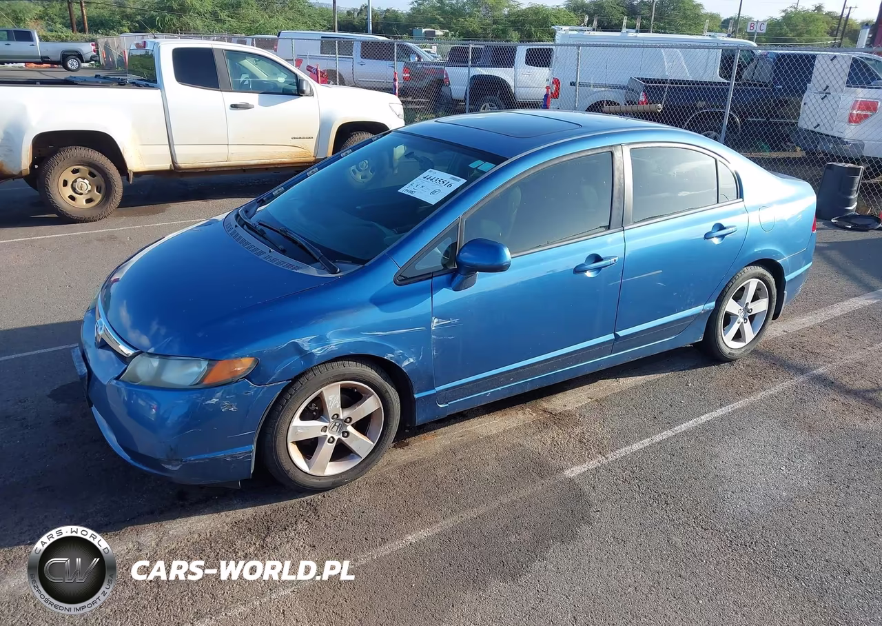 2007 Honda Civic Ex VIN:1HGFA16867L121491 - 2