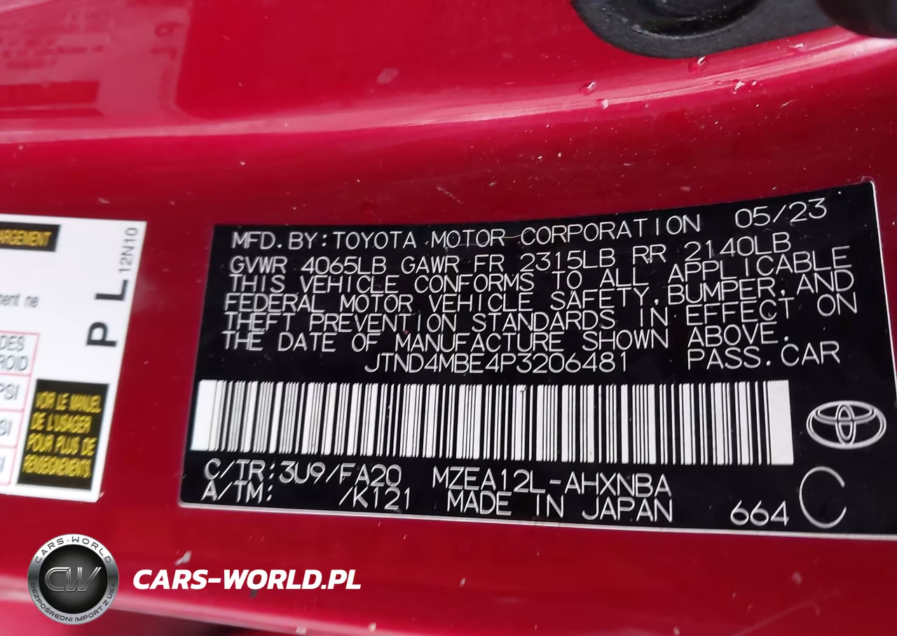 2023 Toyota Corolla Se VIN:JTND4MBE4P3206481 - 9