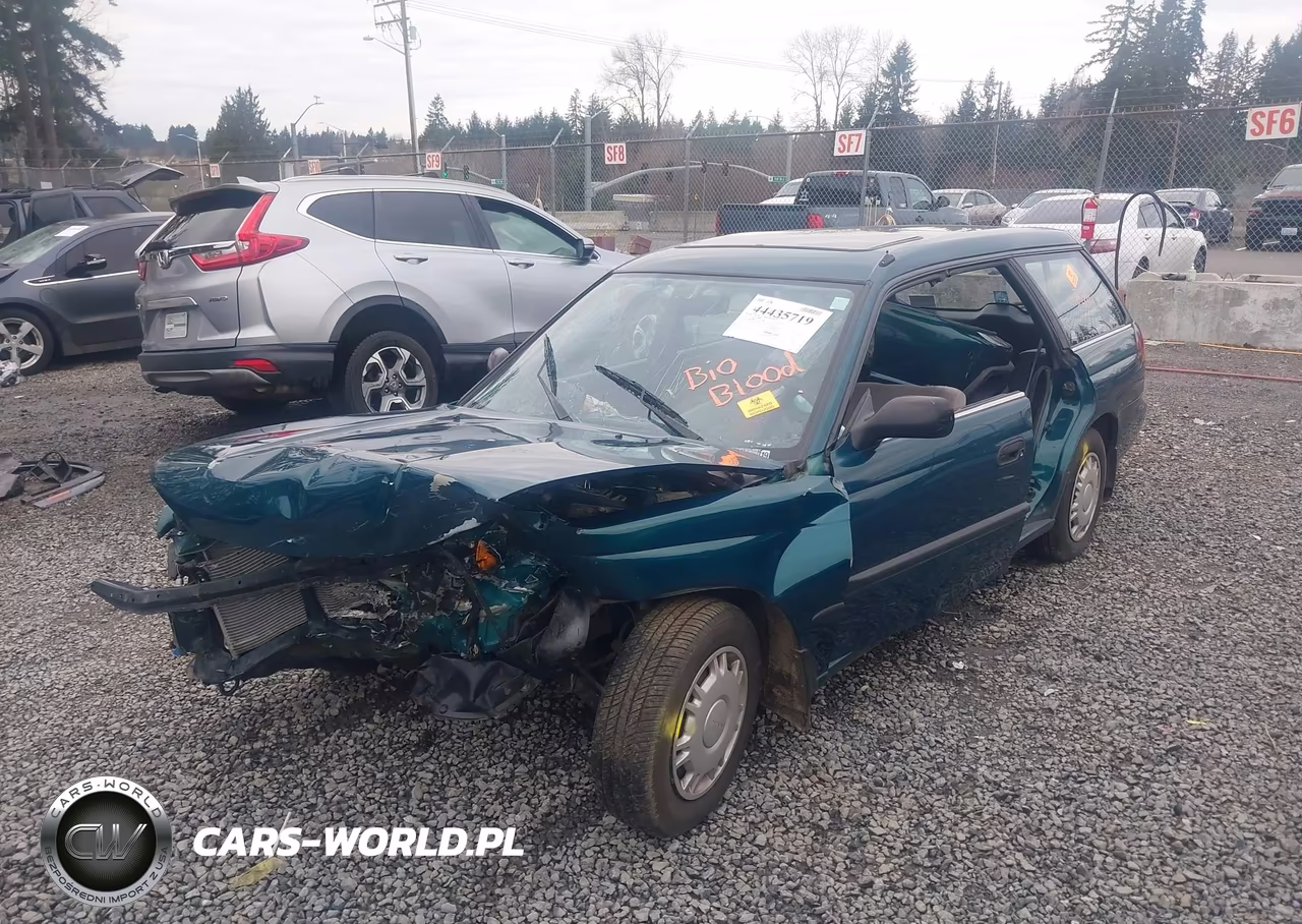 1997 Subaru Legacy L-Postal Rhd VIN:4S3BK435XV6307780 - 2