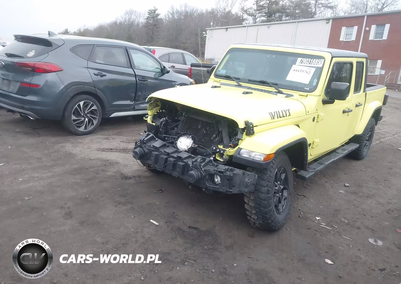 2023 Jeep Gladiator Willys Sport 4X4 VIN:1C6HJTAG0PL508076 - 2