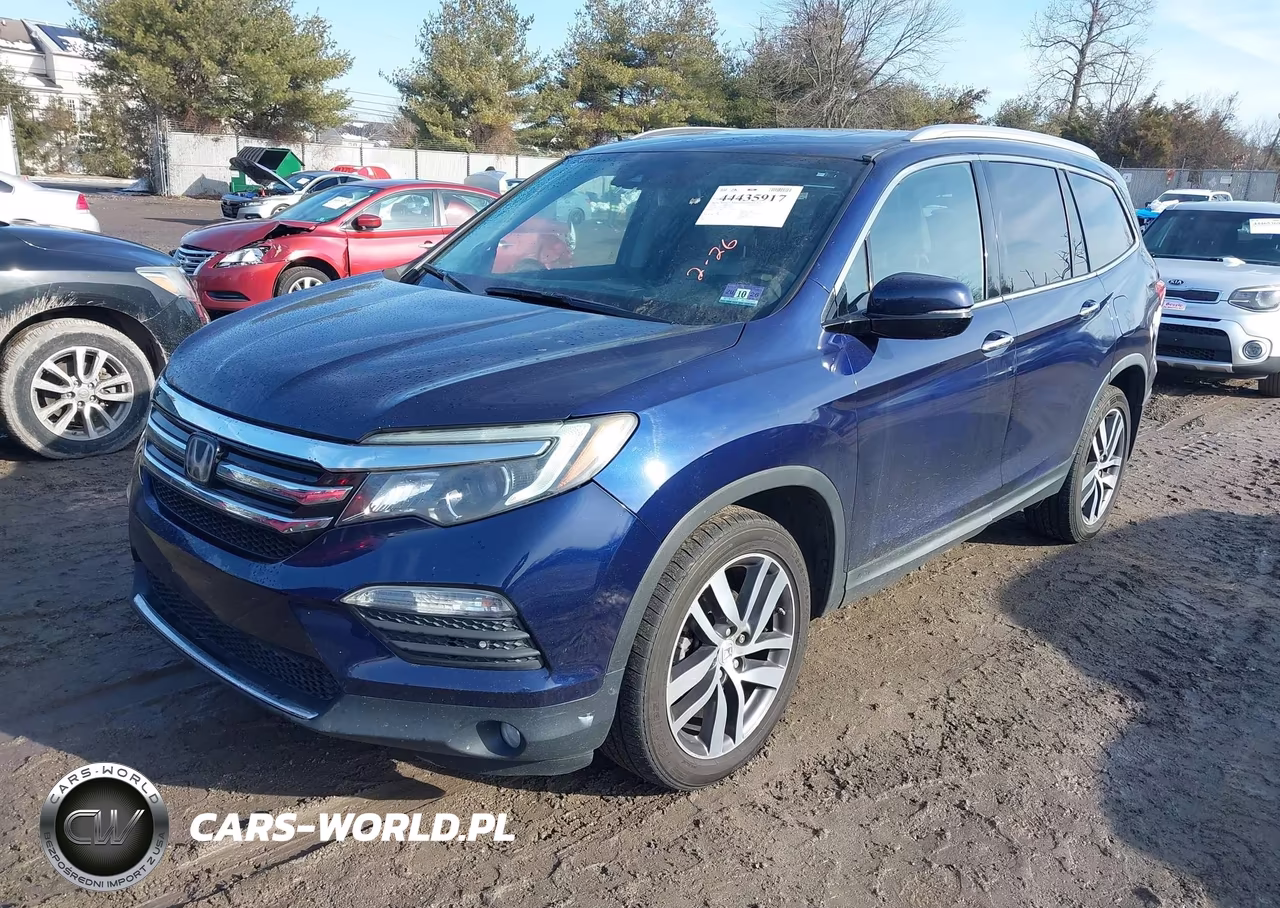 2016 Honda Pilot Touring VIN:5FNYF6H95GB027293 - 2