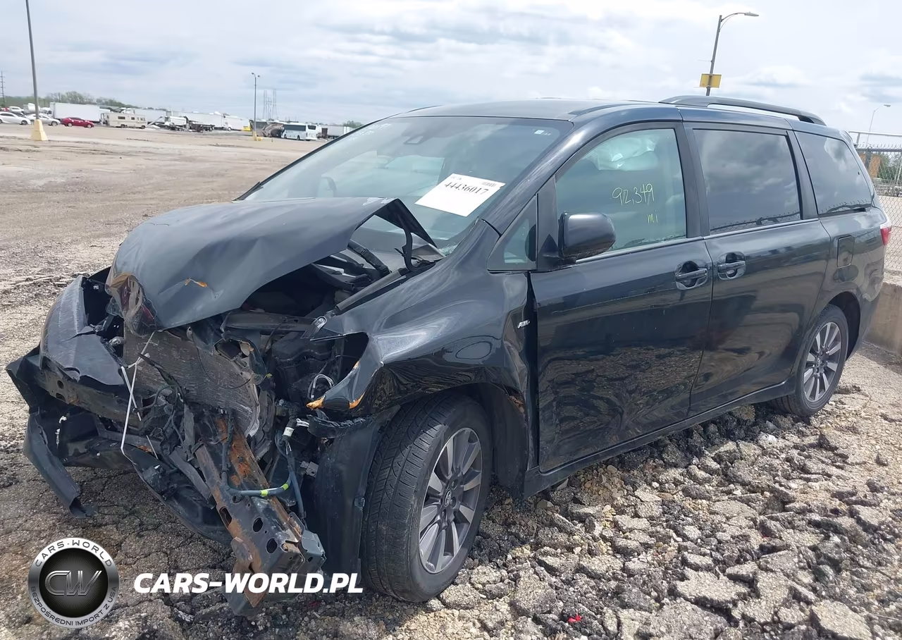 2020 Toyota Sienna Le VIN:5TDJZ3DC7LS237456 - 2