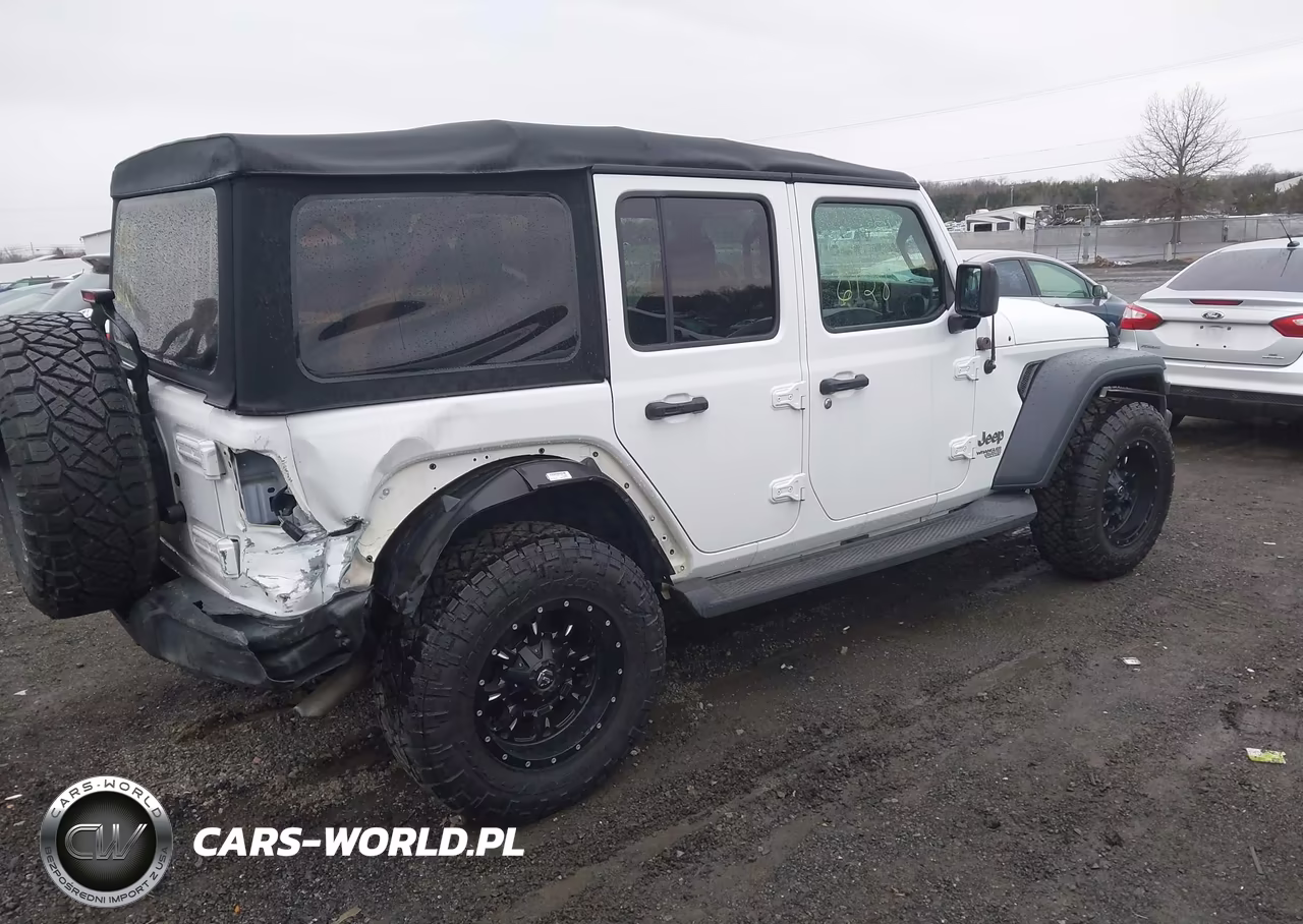 2018 Jeep Wrangler Unlimited Sport S 4X4 VIN:1C4HJXDG8JW284959 - 4