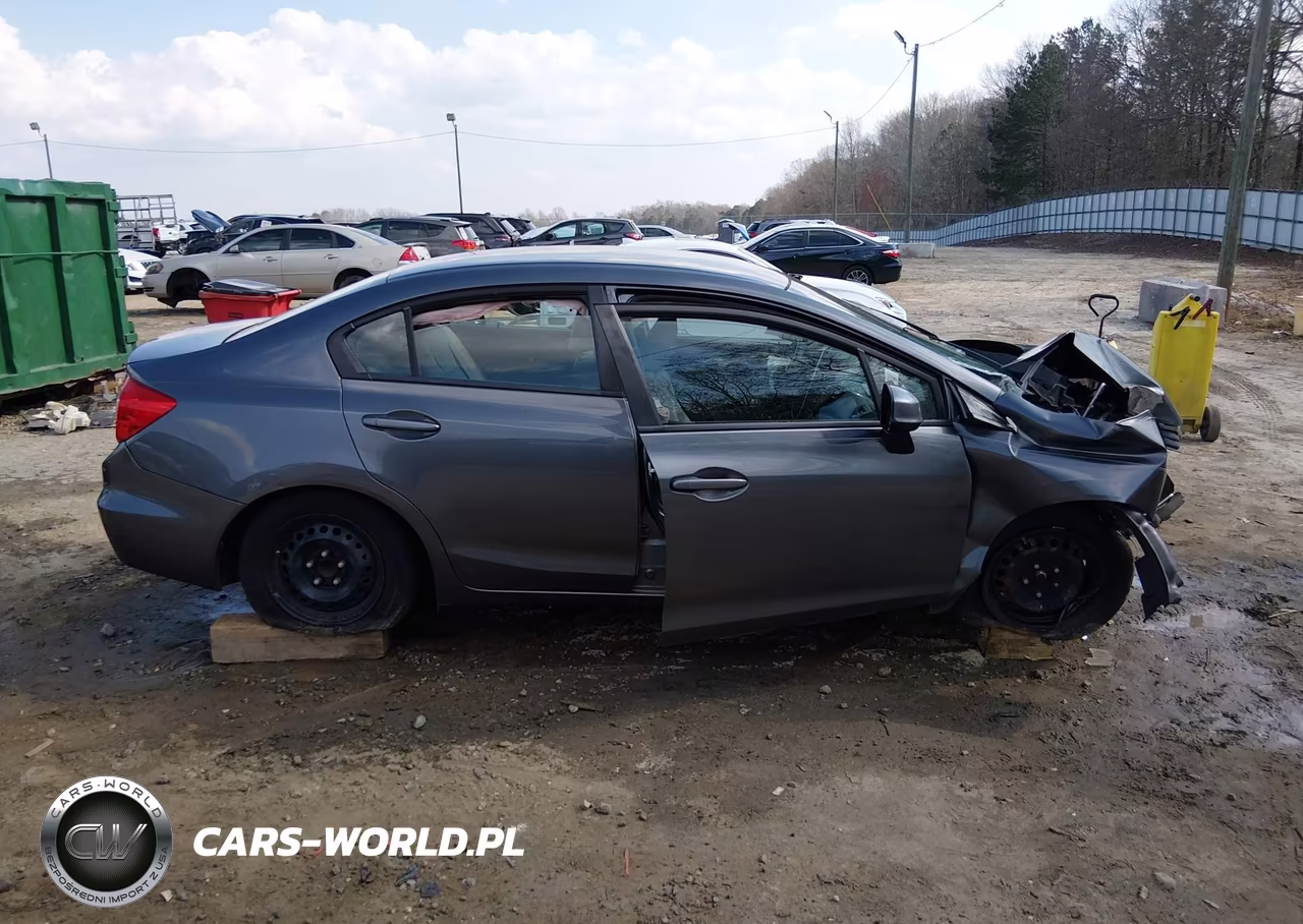 2012 Honda Civic Lx VIN:19XFB2F59CE054802 - 14