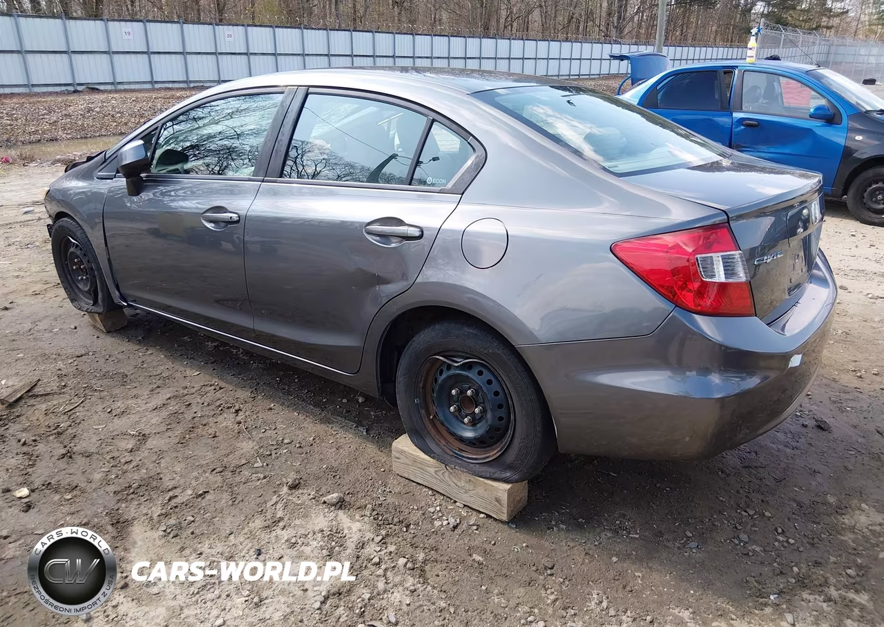 2012 Honda Civic Lx VIN:19XFB2F59CE054802 - 3