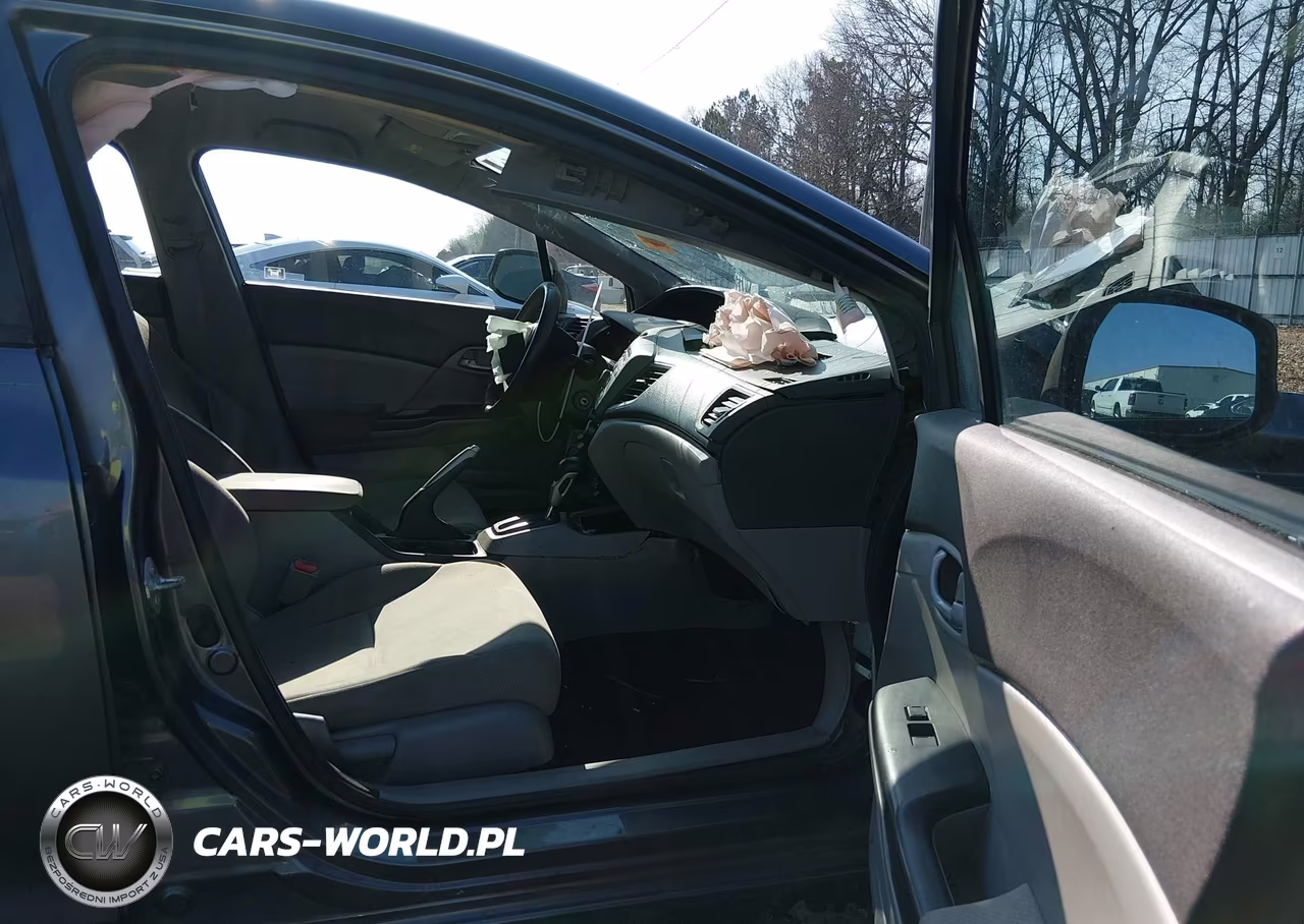 2012 Honda Civic Lx VIN:19XFB2F59CE054802 - 5