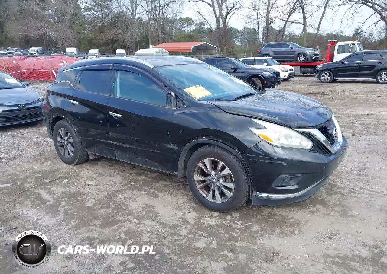2016 Nissan Murano Platinum-S-Sl-Sv