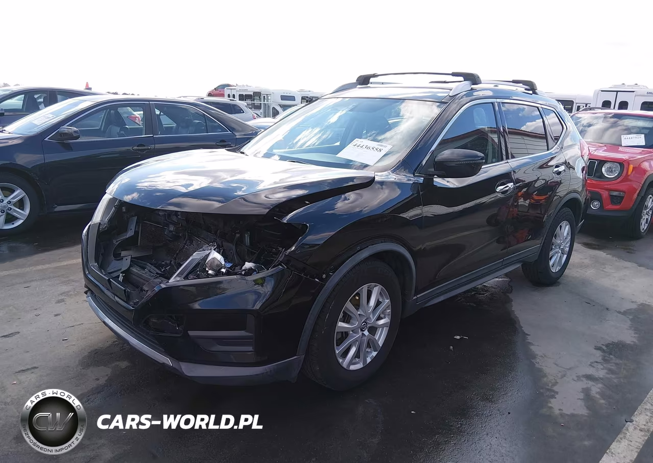 2017 Nissan Rogue Sv VIN:KNMAT2MT8HP509235 - 2