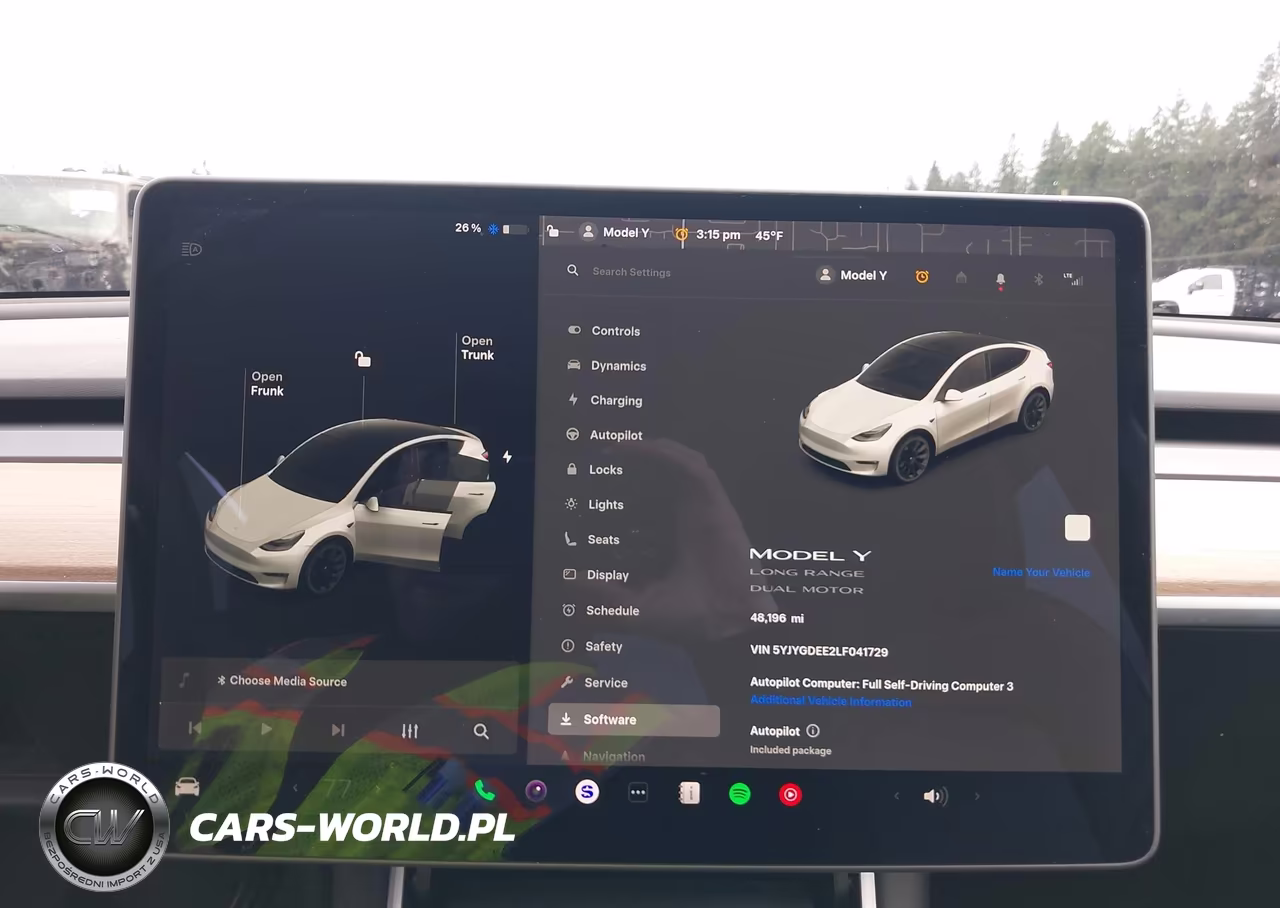 2020 Tesla Model Y Long Range Dual Motor All-Wheel Drive VIN:5YJYGDEE2LF041729 - 19