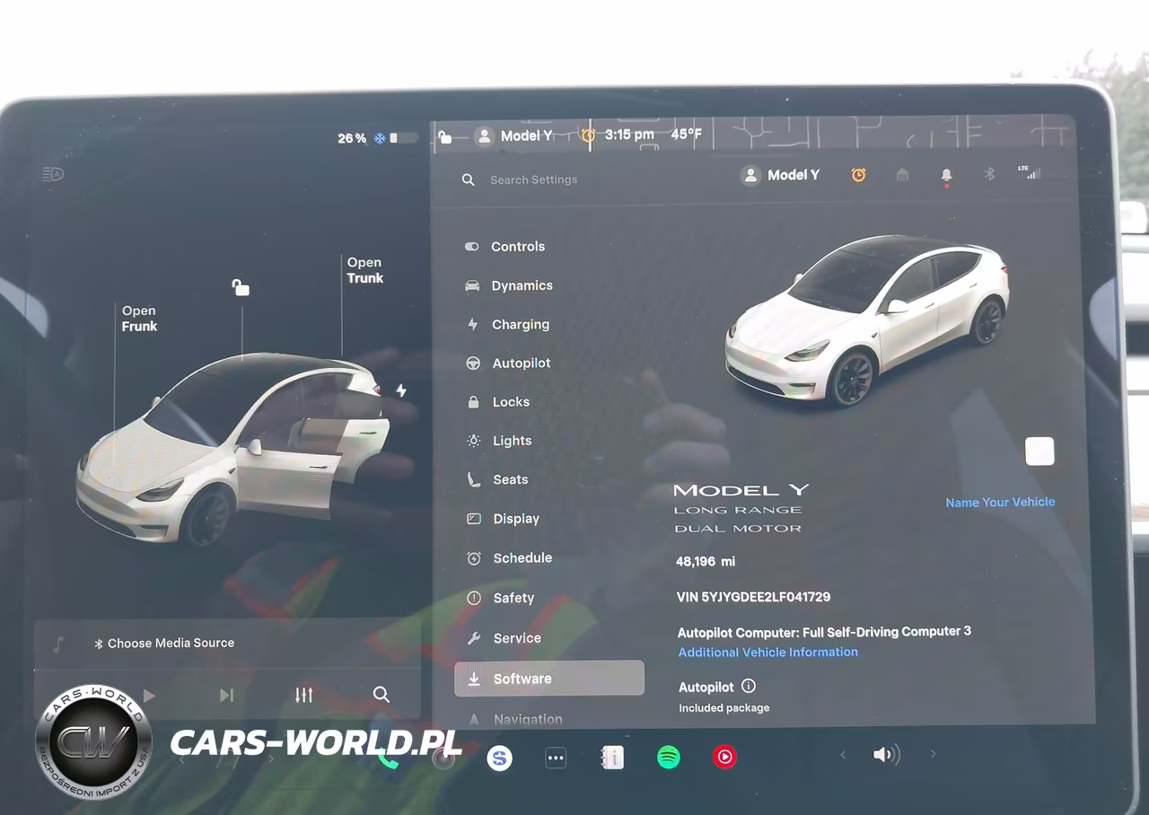 2020 Tesla Model Y Long Range Dual Motor All-Wheel Drive VIN:5YJYGDEE2LF041729 - 7