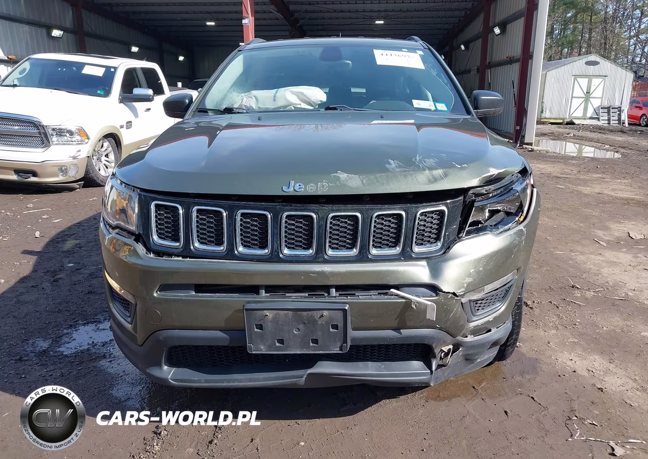 2018 Jeep Compass Sport 4X4 VIN:3C4NJDAB4JT127039 - 12