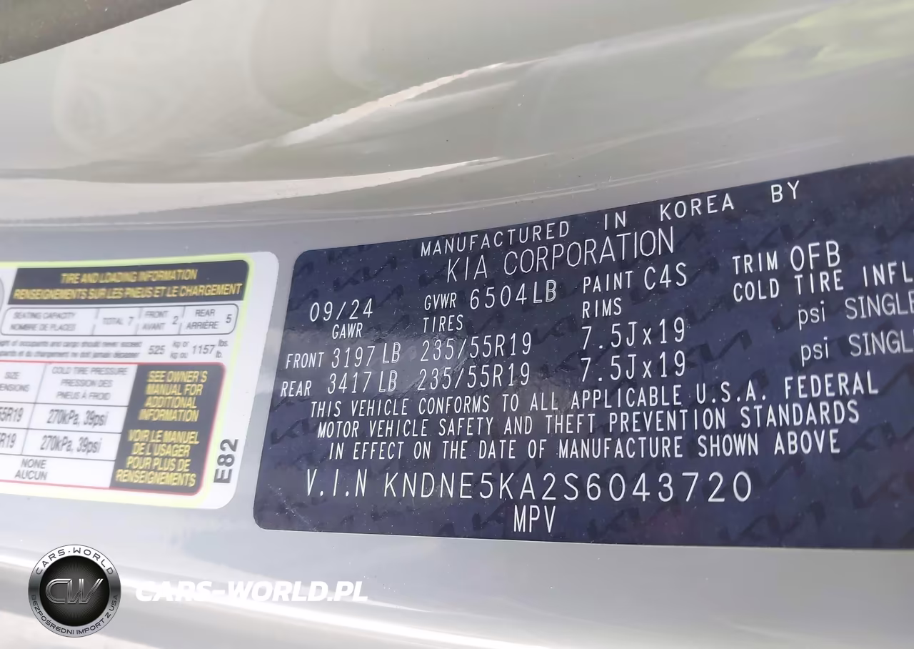 2025 Kia Carnival Mpv Hybrid Sx Prestige VIN:KNDNE5KA2S6043720 - 9