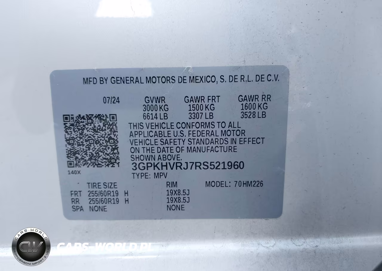 2024 Honda Prologue Ex VIN:3GPKHVRJ7RS521960 - 9